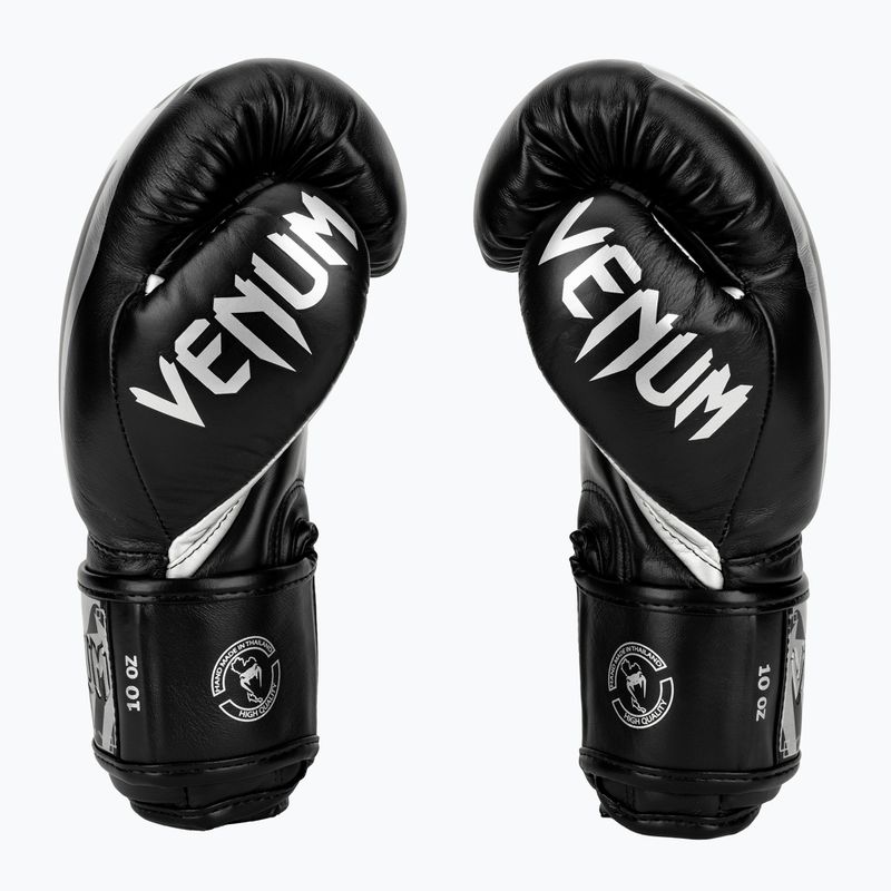 Venum Giant 3.0 negru și argintiu mănuși de box 2055-128 4