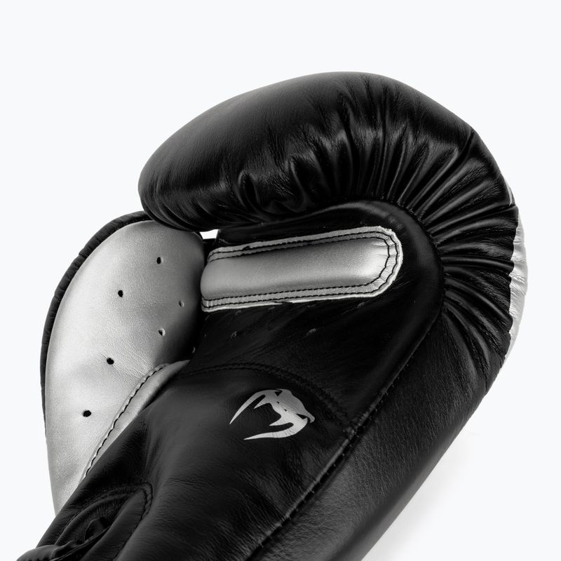Venum Giant 3.0 negru și argintiu mănuși de box 2055-128 5