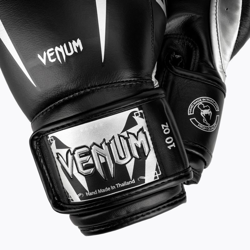 Venum Giant 3.0 negru și argintiu mănuși de box 2055-128 6