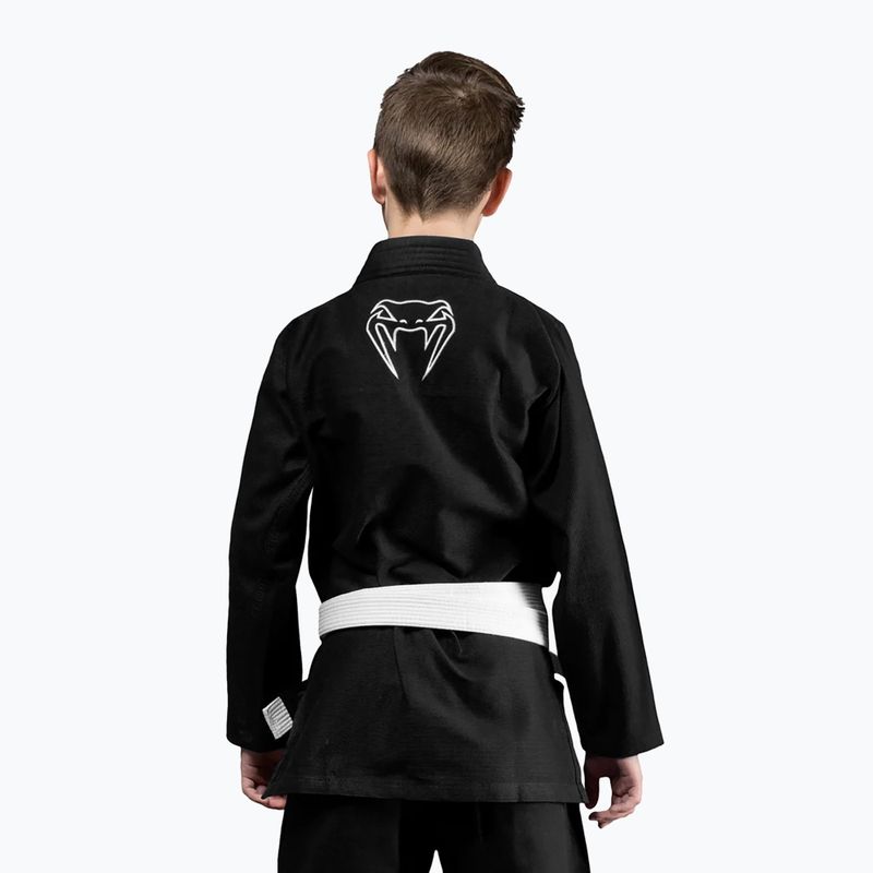 GI pentru jiu-jitsu brazilian pentru copii Venum Contender Evo negru 10