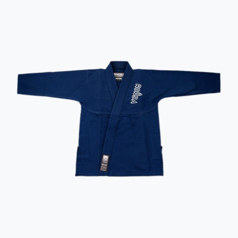 Kimono pentru jiu-jitsu brazilian pentru copii Venum Contender navy blue 2