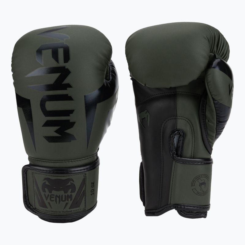 Mănuși de box pentru bărbați Venum Elite verde VENUM-1392