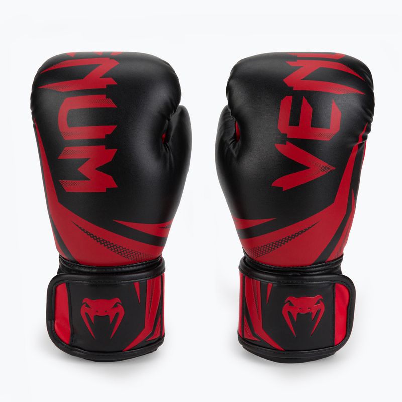 Venum Challenger 3.0 roșu/negru Mănuși de box 03525-100-10OZ