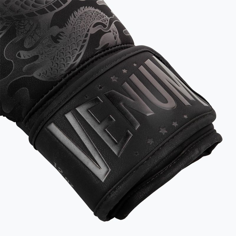 Mănuși de box Venum Dragon's Flight black/black 8