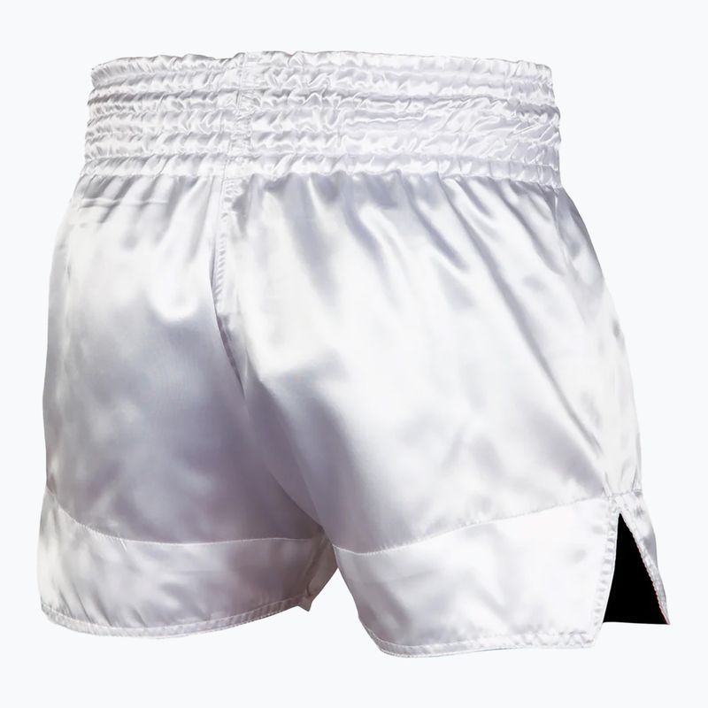 Pantaloni scurți de antrenament pentru bărbați Venum Classic Muay Thai white/gold 2