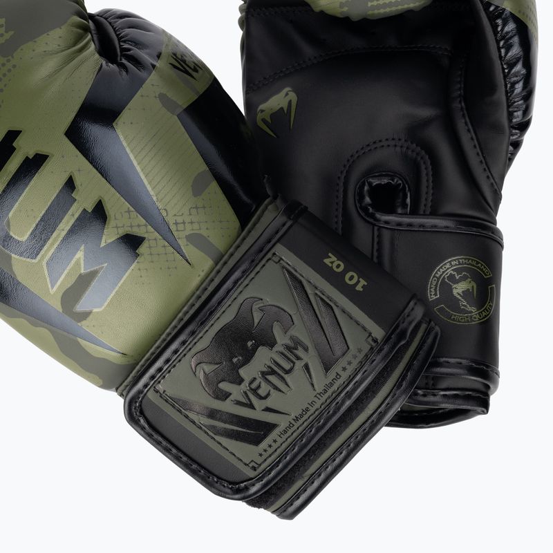 Mănuși de box Venum Elite khaki camo 4