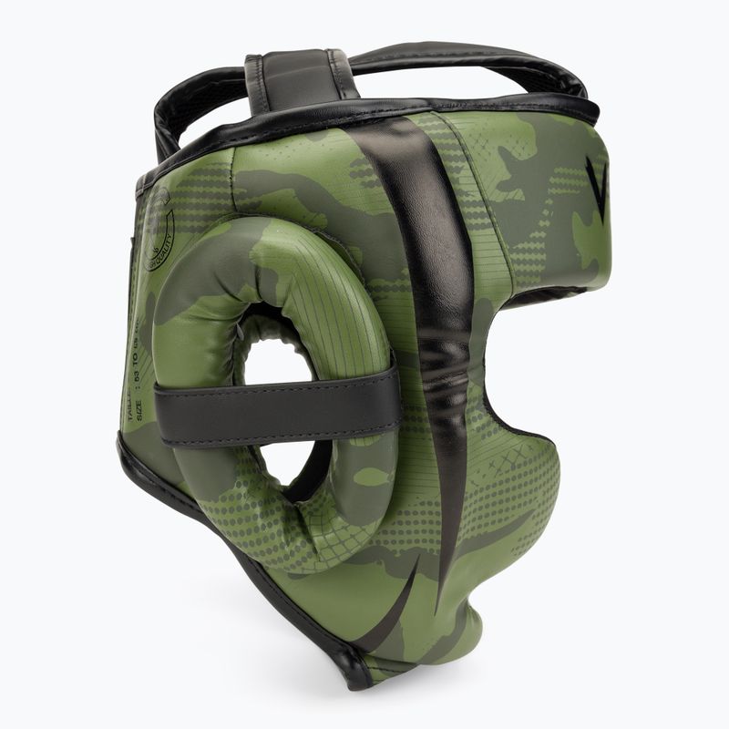 Cască de box Venum Elite kaki camuflaj kaki 2