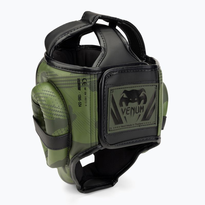 Cască de box Venum Elite kaki camuflaj kaki 3