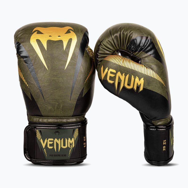 Venum Impact mănuși de box verde 03284-230-10OZ 10