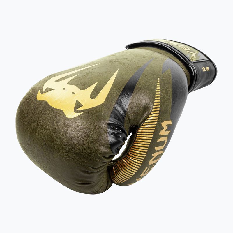 Venum Impact mănuși de box verde 03284-230-10OZ 12