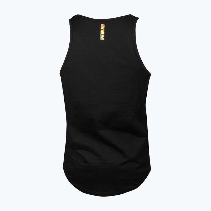 Tank top pentru bărbați Venum Muay Thai VT black/gold 2