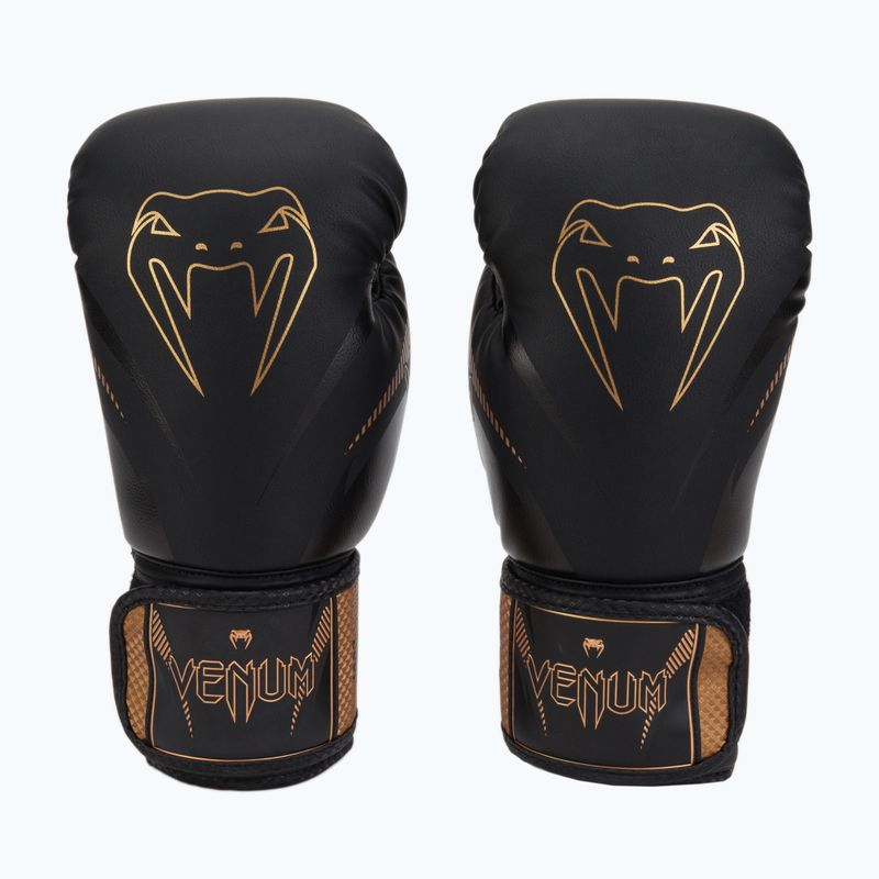 Venum Impact mănuși de box maro VENUM-03284-137-10OZ