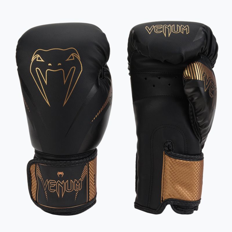 Venum Impact mănuși de box maro VENUM-03284-137-10OZ 3