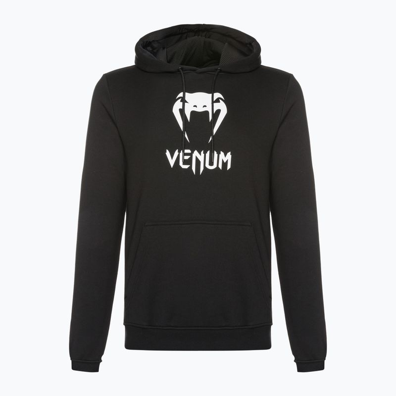 Bluză pentru bărbați Venum Classic Hoodie black/white 5