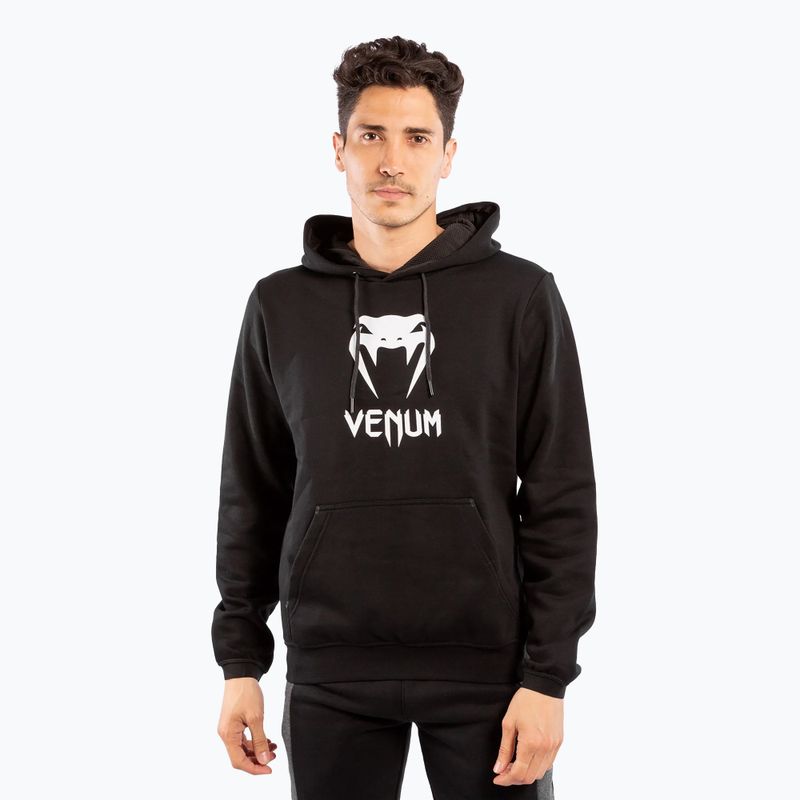 Bluză pentru bărbați Venum Classic Hoodie black/white