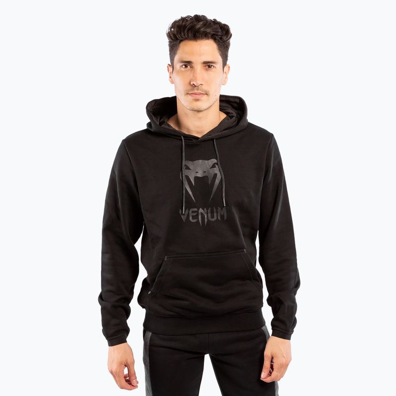 Bluză pentru bărbați Venum Classic Hoodie black/black