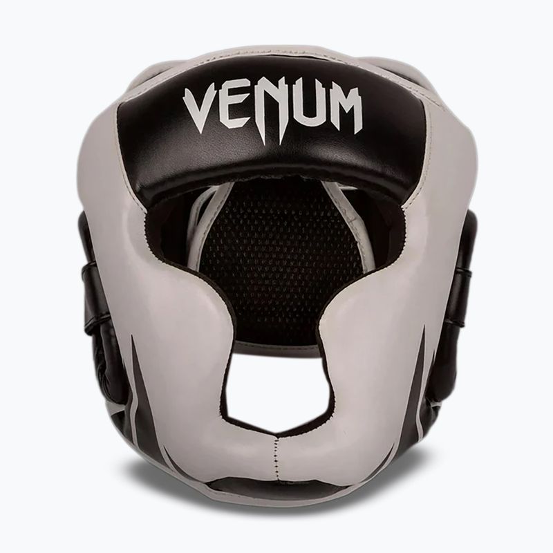 Cască de box pentru copii Venum Challenger Kids white/black