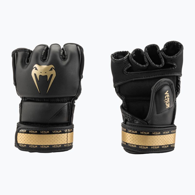 Mănuși MMA Venum Impact 2.0 black/gold 3