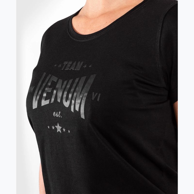 Tricou pentru femei Venum Team 2.0 black/black 4