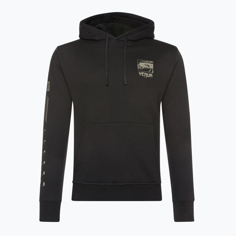 Bluză pentru bărbați Venum Fangs Hoodie Regular Fit black 7