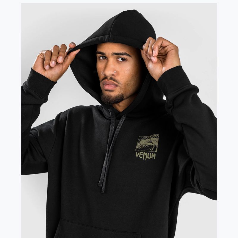 Bluză pentru bărbați Venum Fangs Hoodie Regular Fit black 4