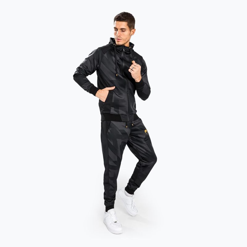 Bluză pentru bărbați Venum Razor Hoodie black/gold 2