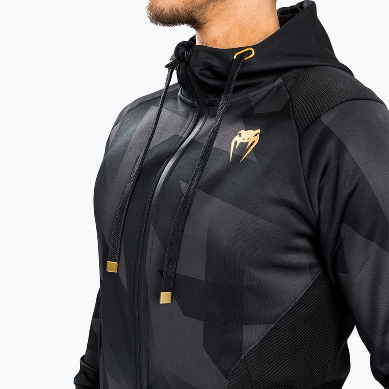 Bluză pentru bărbați Venum Razor Hoodie black/gold 5