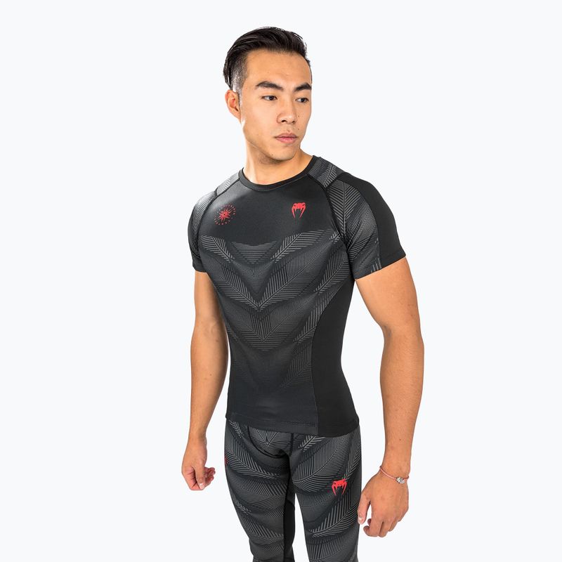 Rashguard pentru bărbați Venum Phantom Rashguard black/red