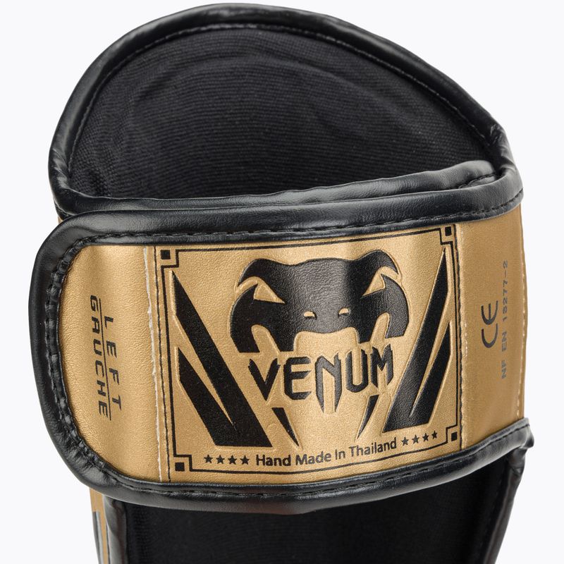 Venum Elite Elite Standup Shinguards aur 1394-449 tibia protectori de tibie 3