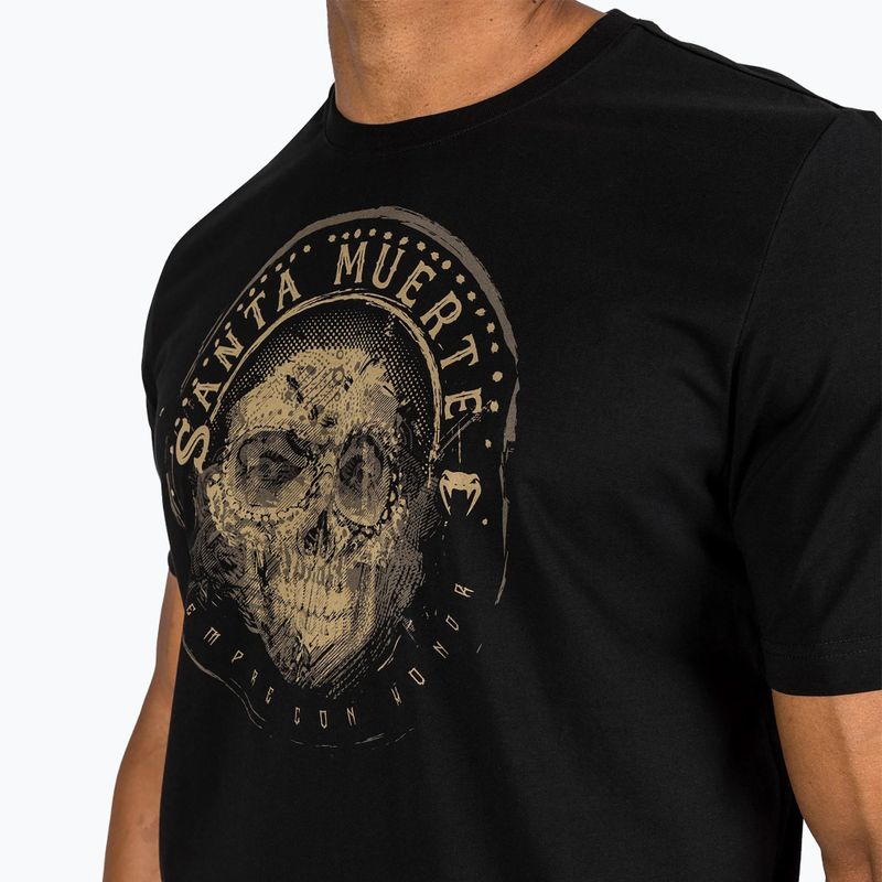 Tricou pentru bărbați Venum Santa Muerte Dark Side black/brown 8