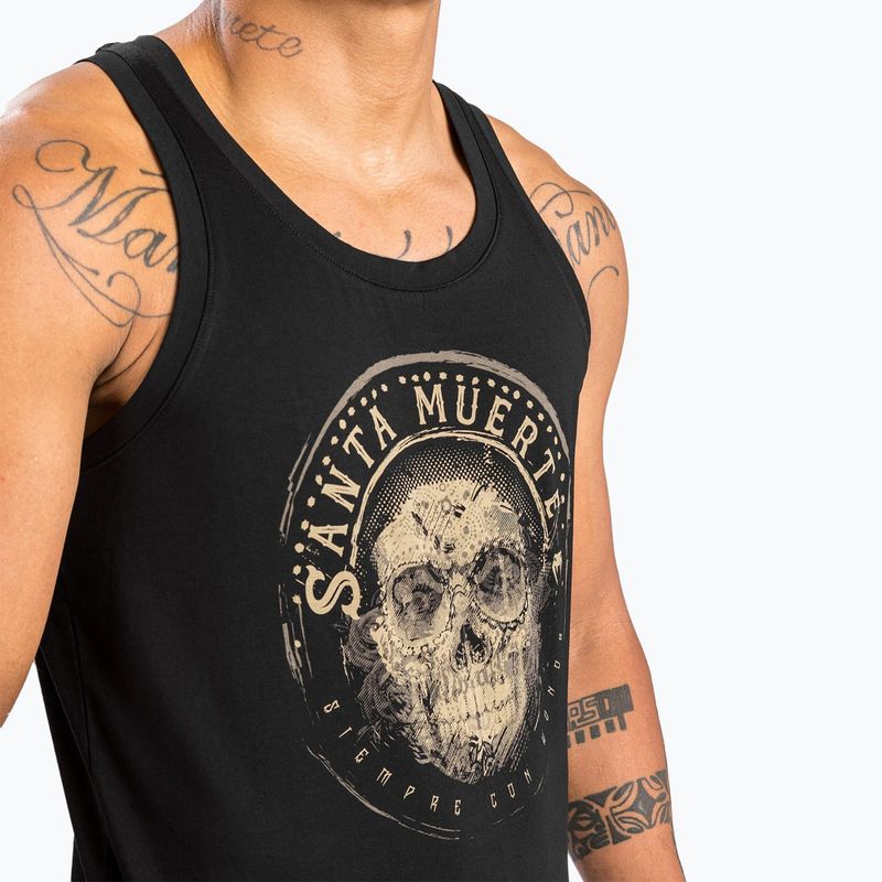 Tank top pentru bărbați Venum Santa Muerte Dark Side black/brown 6