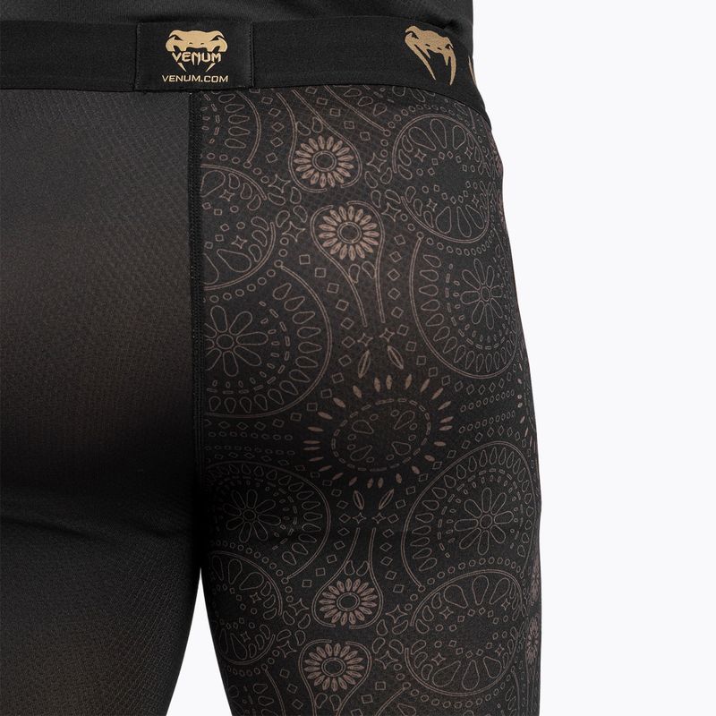 Colanți pentru bărbați Venum Santa Muerte Dark Side Spats black/brown 10