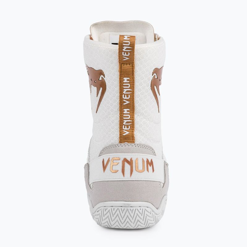 Încălțăminte de box Venum Elite Boxing white/gold 13