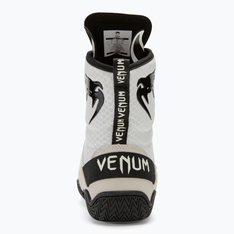 Încălțăminte de box Venum Elite Boxing white/black 6