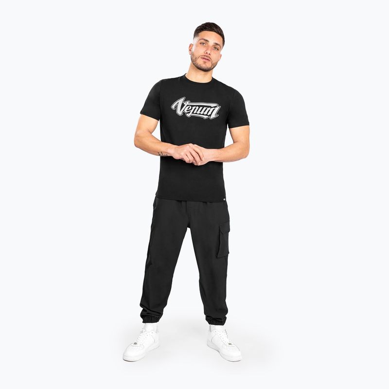 Tricou pentru bărbați Venum Absolute 2.0 Adjusted Fit black/silver 2