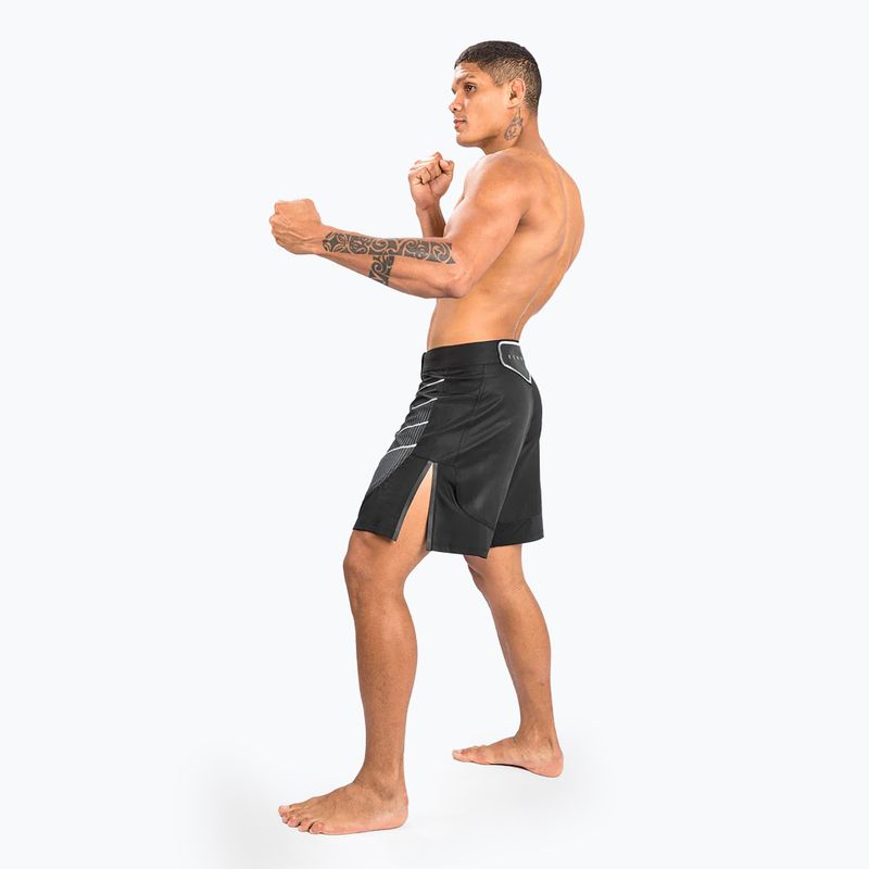 Pantaloni scurți de antrenament pentru bărbați Venum Biomecha Fightshorts black/grey 5