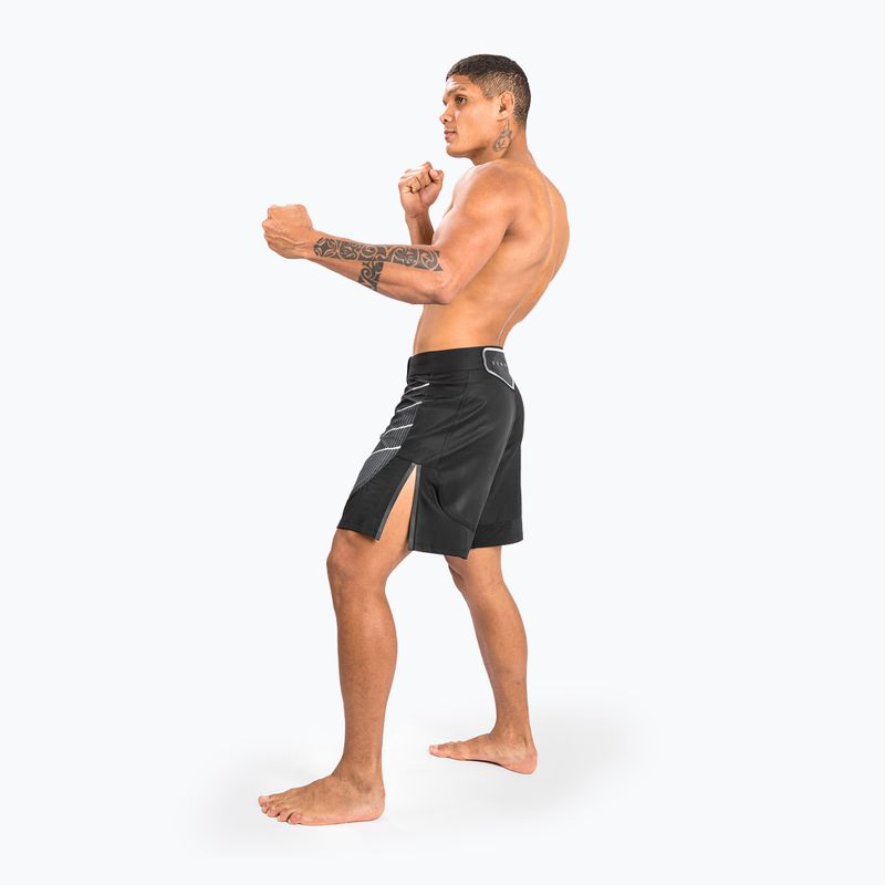 Pantaloni scurți de antrenament pentru bărbați Venum Biomecha Fightshorts black/grey 6