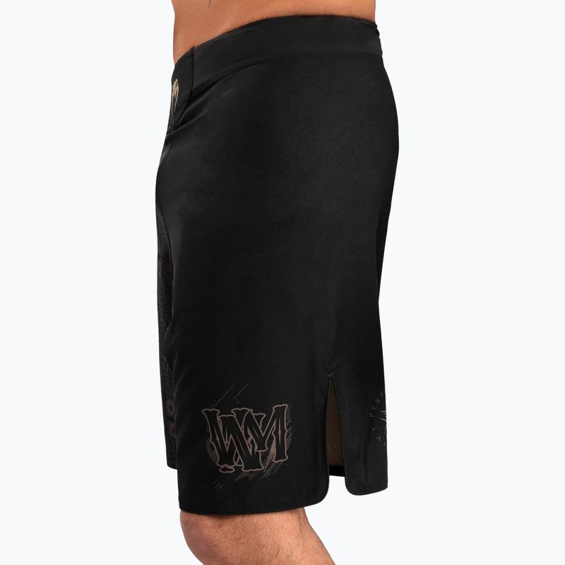 Pantaloni scurți de antrenament pentru bărbați Venum Santa Muerte Dark Side Fightshorts black/brown 7