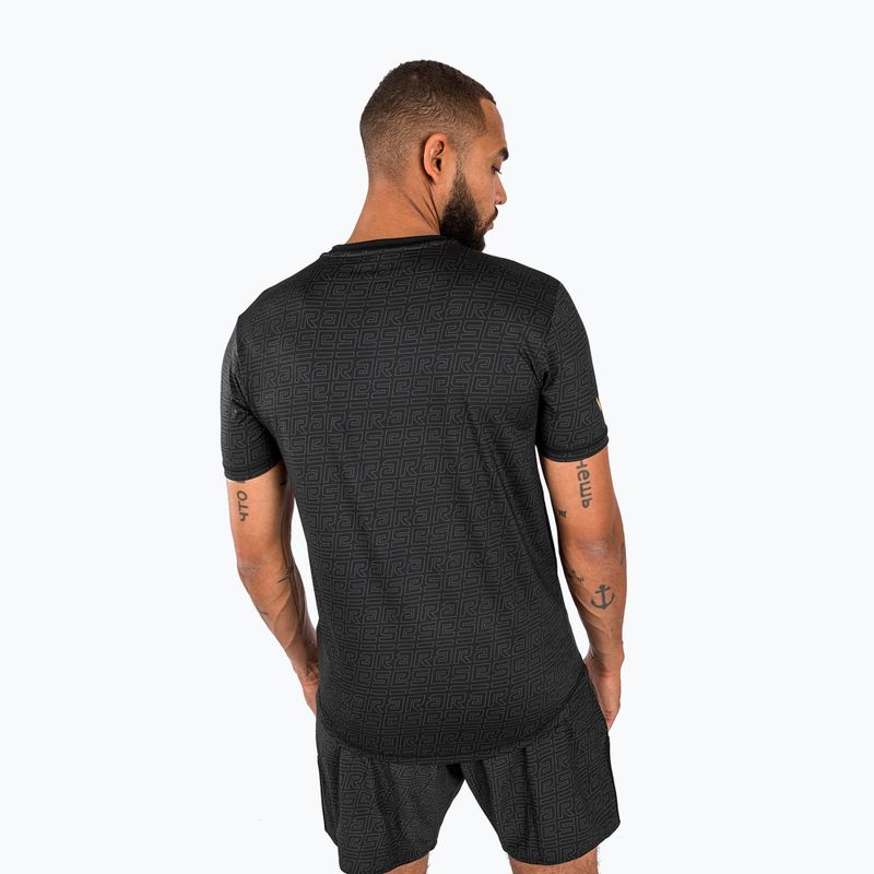 Tricou de antrenament pentru bărbați Venum X Ares 2.0 Dry Tech negru/auriu 3