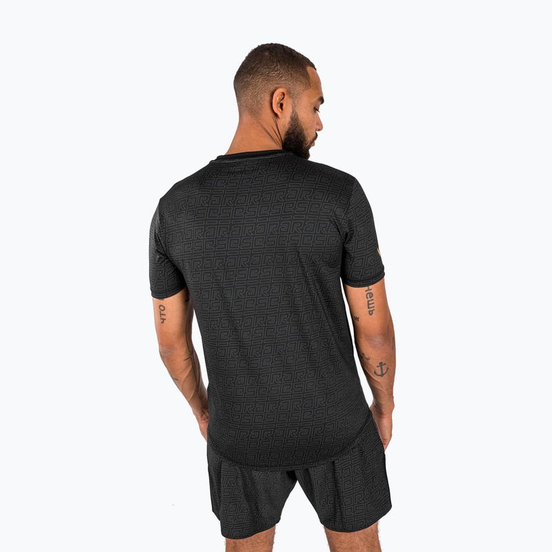 Tricou de antrenament pentru bărbați Venum X Ares 2.0 Dry Tech negru/auriu 4