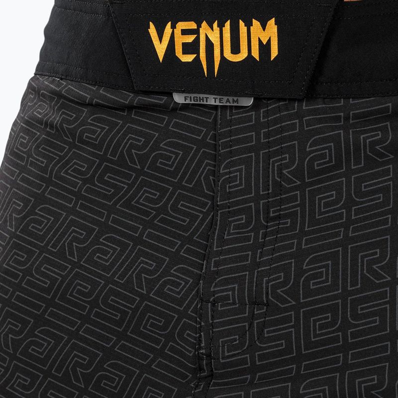 Pantaloni scurți de antrenament pentru bărbați Venum X Ares 2.0 negru/auriu 9