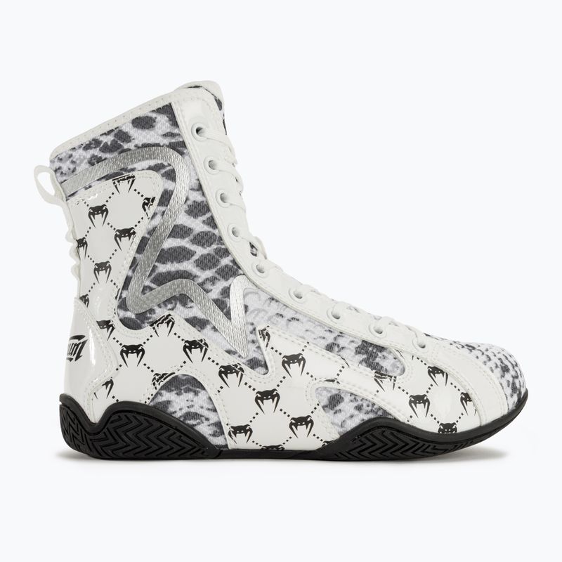 Venum Snake cizme de box alb 2