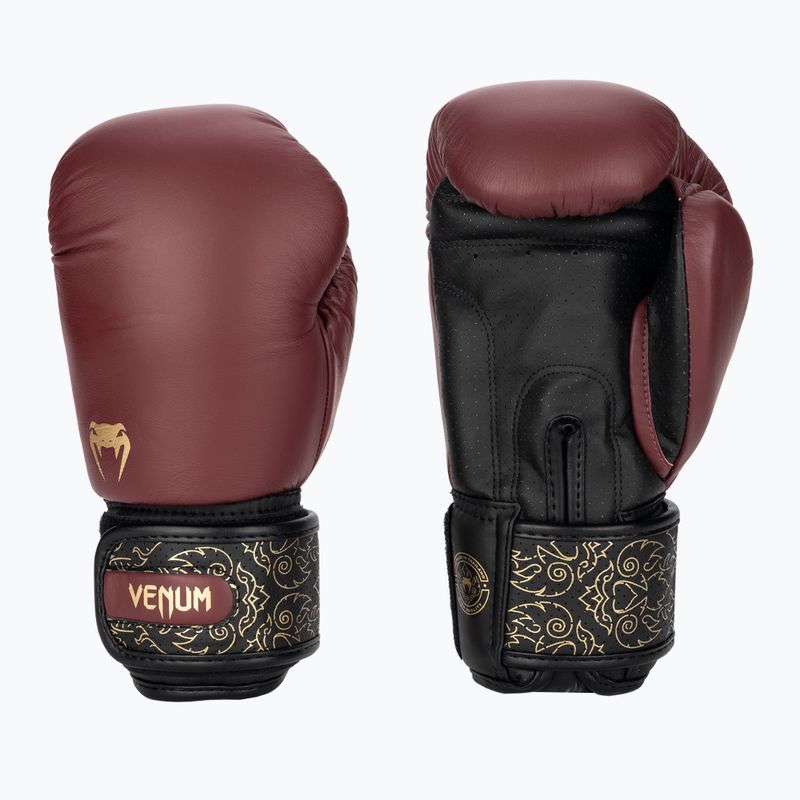 Mănuși de box Venum Power 2.0 burgundy/black