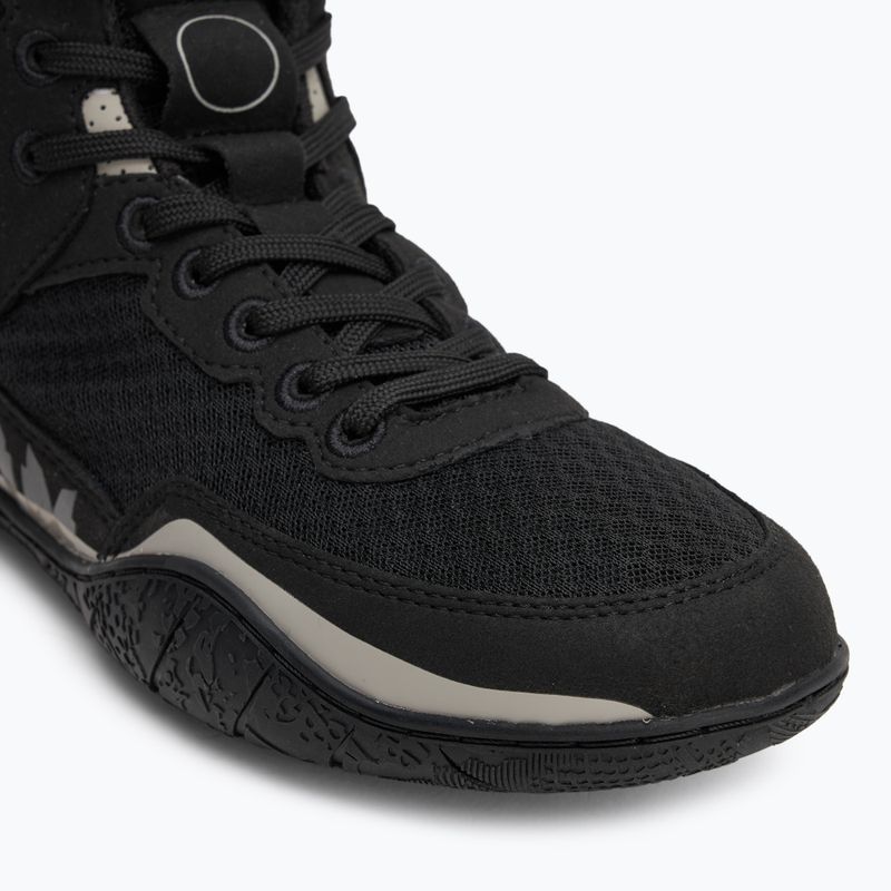 Încălțăminte de box Venum Elite Wrestling black/sand 7