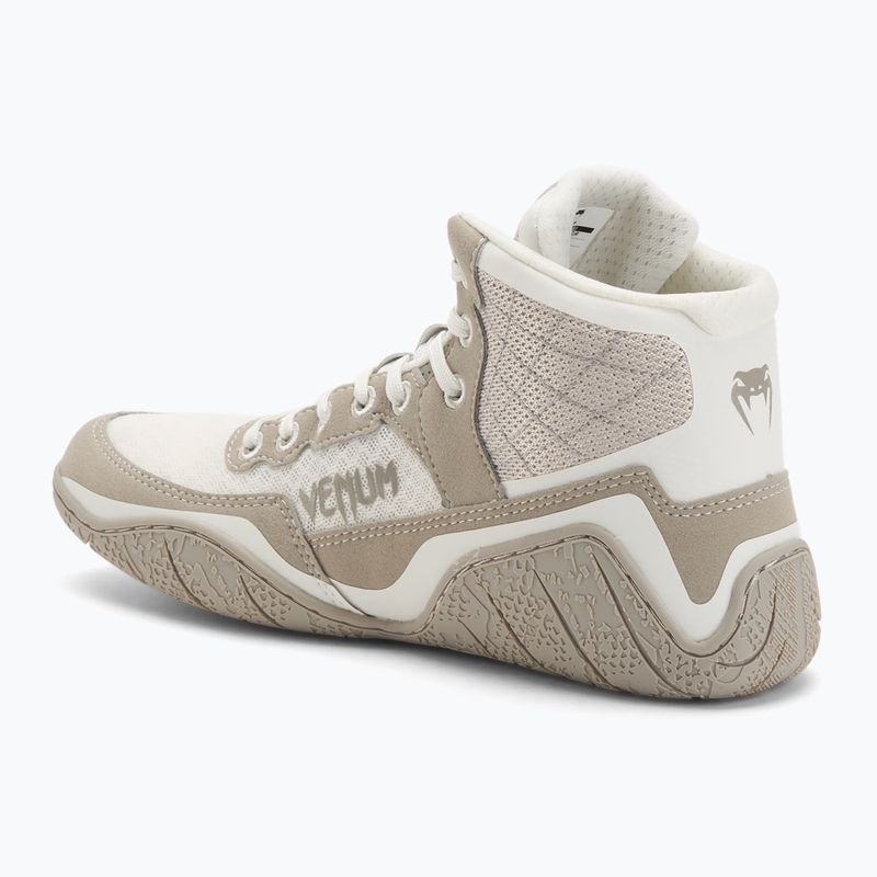 Încălțăminte de box Venum Elite Wrestling beige/sand 3
