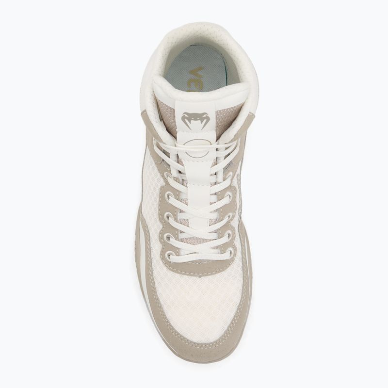 Încălțăminte de box Venum Elite Wrestling beige/sand 5