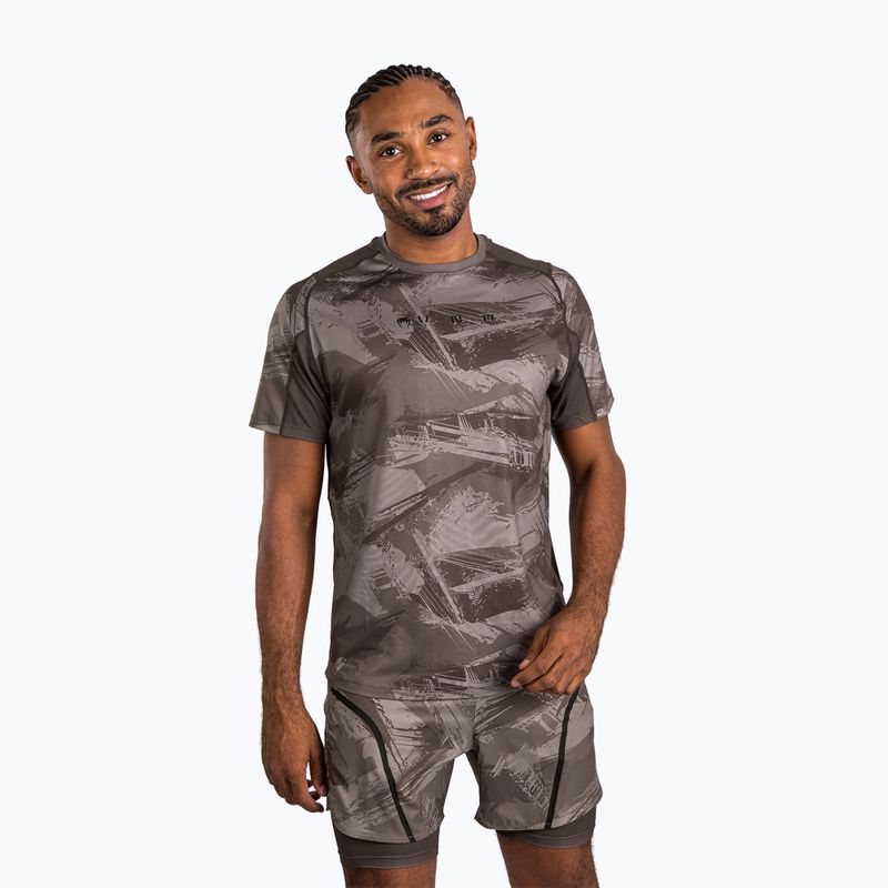 Tricou pentru bărbați Venum Electron 3.0 Dry-Tech sand