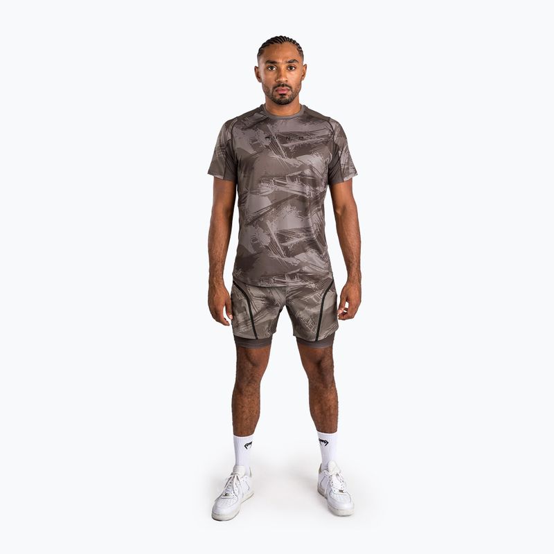 Tricou pentru bărbați Venum Electron 3.0 Dry-Tech sand 2