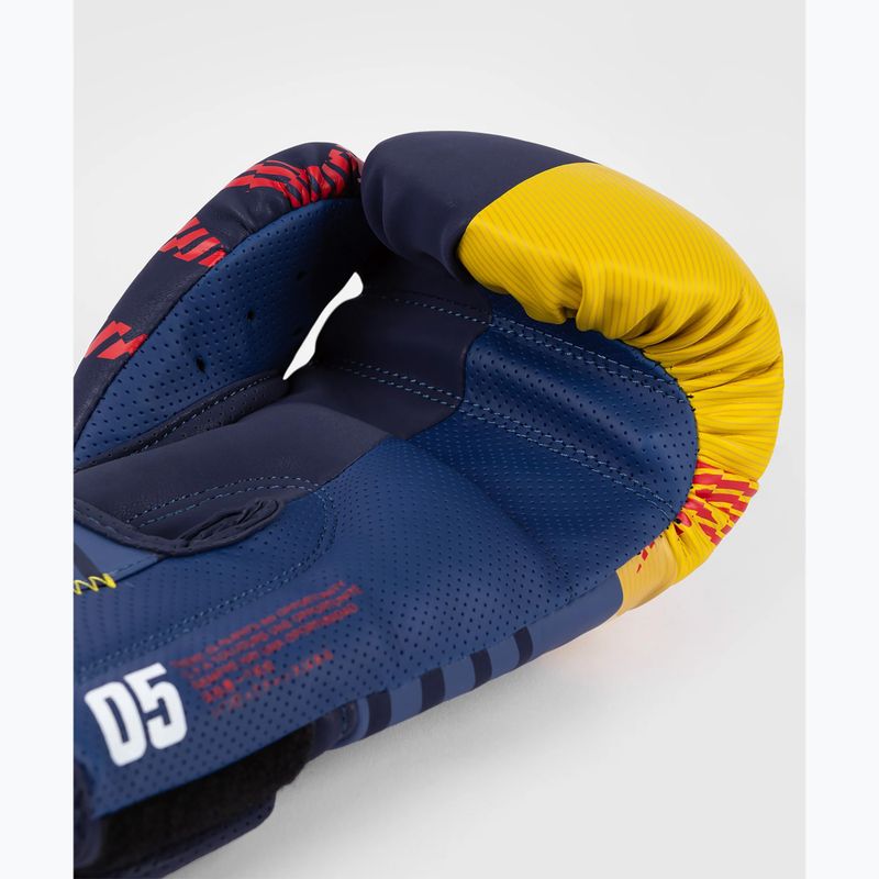 Mănuși de box pentru bărbați Venum Sport 05 Boxing blue/yellow 7