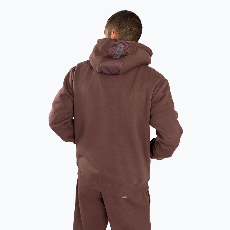 Bluză pentru bărbați Venum Silent Power Hoodie brown 3